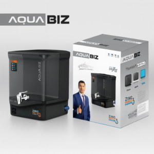 Aqua Biz Zinc Copper Countertop RO Water Purifier with Storage Tank