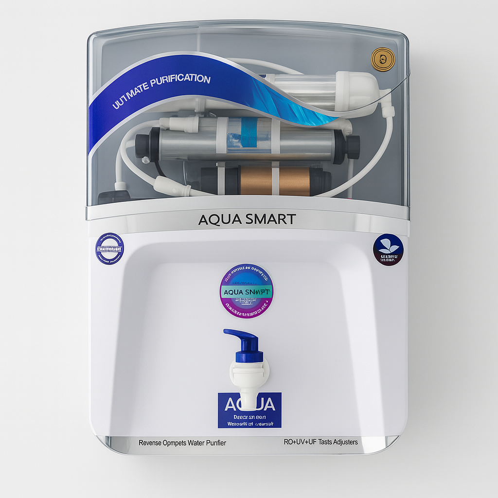Aqua Smart Wall Mounted RO Water Purifier Multi-Stage Filtration